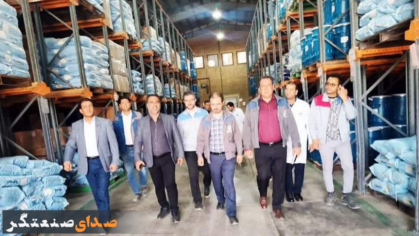 بازدید مدیر عامل تیپیکو از کارخانه تماد مشهد